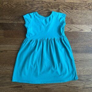Size 5 Eden Short Sleeve Teal Dress for Girls